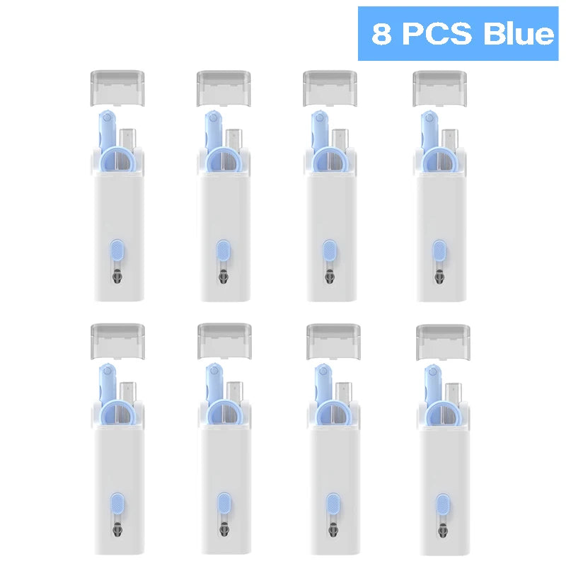 7In1 Computer Phone Cleaning Set for Laptop Keyboard Airpods Pro Ipad Phone Macbook Earbuds, Keyboard Cleaner Brush Kit