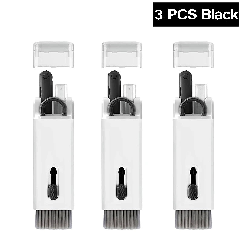 7In1 Computer Phone Cleaning Set for Laptop Keyboard Airpods Pro Ipad Phone Macbook Earbuds, Keyboard Cleaner Brush Kit
