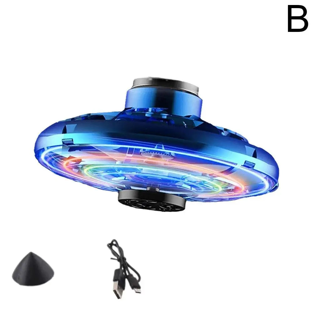 Flying Ball Toys Magic Ball Flying Spinner Flight Gyro UFO Drone Aircraft Induction Gyroscope Decompression Toy for Kids Gifts